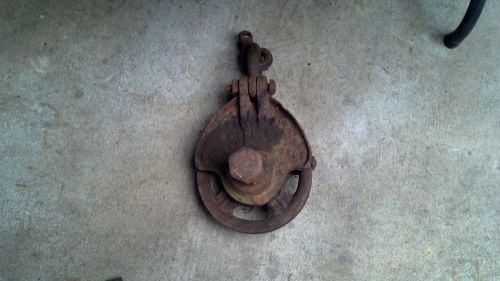 1908 SKOOKUM COLUMBIA 9&#034; BLOCK KINDA RARE IF YOU COLLECT &#034;OLD&#034; LOGGING TOOLS