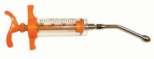 20cc Injector or Drencher Adjust Dose Syringe Re-Usable Sheep Goat Swine Wormer