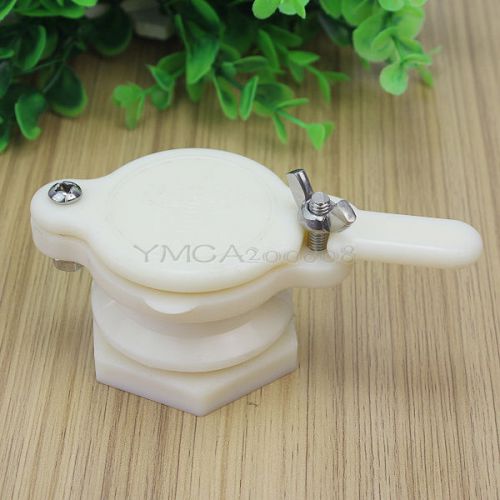 1Pc White Honey Gate Valve Extractor Tap Bee Keeping Equipment 38mm Convenient