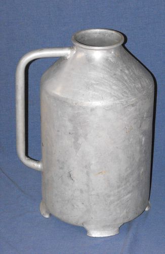 ORIGINAL VTG WEAR EVER TACUCO ALUMINUM COW GOAT MILK CAN FARM BARN HANDLE BUCKET