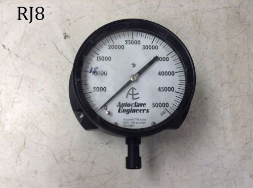 Autoclave Engineers 50000 50,000 PSI Pressure Gauge Q-586 250-2362-B 55
