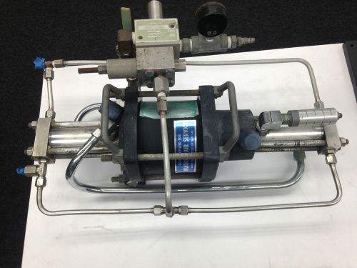 Haskel pneumatic booster pump for sale