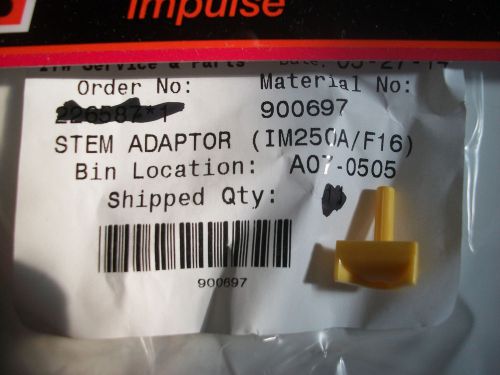 &#034;NEW&#034; Paslode Part # 900697  STEM ADAPTER (Yellow) fits finish nailers