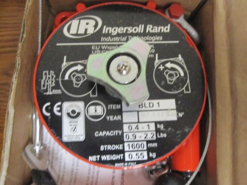 NEW INGERSOLL RAND BLD-1 IRAX BALANCER .9-2.2 LBS 5-1/4&#039; LIFT