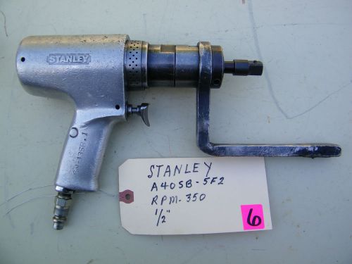 STANLEY - PISTOL -NUTRUNNER WRENCH -A40SB-5F2, 1/2&#034;, 350 RPM- WITH TORQUE BAR.