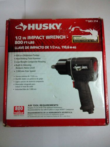 Husky  1/2 in. 800 ft. -lbs. Impact Wrench