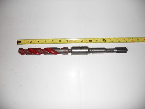 15/16&#034; x 14&#034; x 7&#034; Spline Bit for Rotary Hammer, Good Condition, Used, Bin 01
