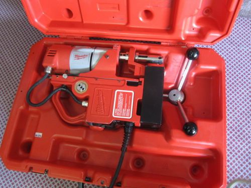 Milwaukee 4270-21 9 amp electromagnetic drill press kit for sale