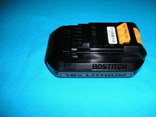2 New 18 Volt Bostitch Lithion Batteries BTC480L