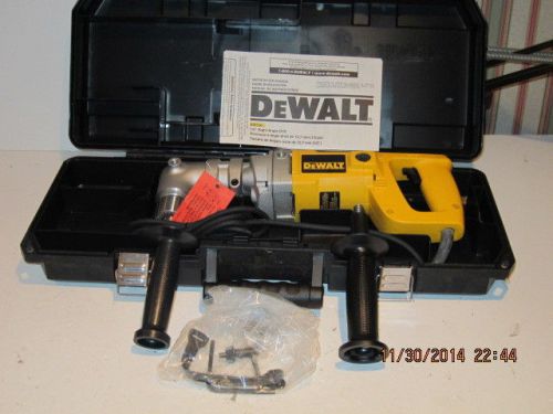 Dewalt dw120k 1/2&#034; heavy-duty right angle drill kit-free ship,display unit-new!! for sale