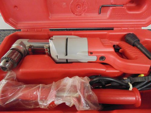 Milwaukee 1107-1 Right Angle Drill In Case  Slightly Used!!!!