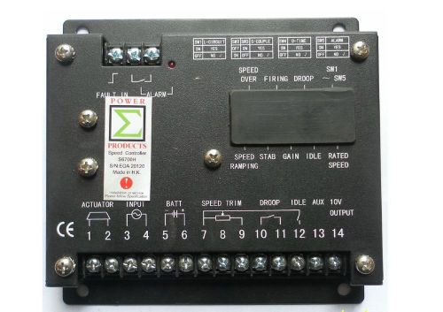 NEW S6700H Generator Speed Controller Panel AVR