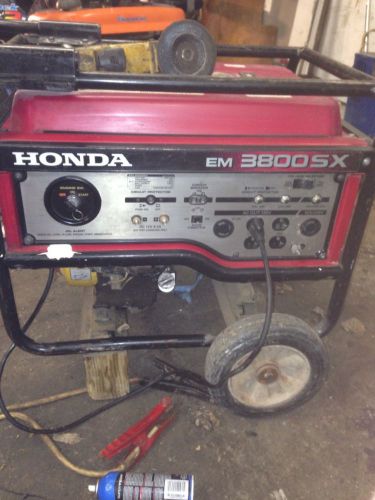 Honda generator em3800 sx