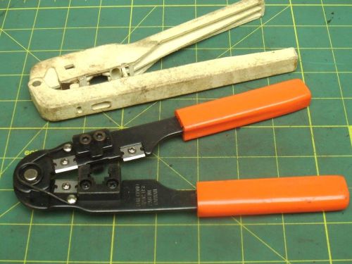 MISC CRIMPERS PLIERS STRIPPERS APPROX 8&#034; LONG (QTY 2) #57224
