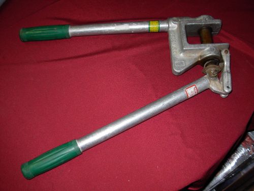 GreenLee No. 709 Metal Stud Punch Tool * Nice Used Tool &amp; No Reserve