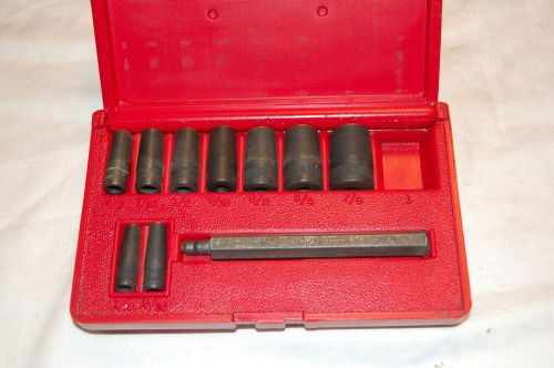 USA made Gasket Cutter Set 1/4&#034; to 7/8&#034; (1&#039; Missing out of Set)