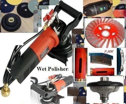 F30 ogee bullnose polisher stone concrete core drill bit diamond 33 pad 2 cup for sale