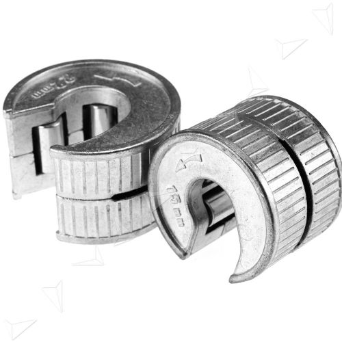 New Zinc Alloy 15mm &amp; 22mm Copper Pipe Tube Cutters With Spare Cutter Wheels