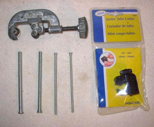Tube cutters (2) one general #120 &amp; one brass craft junior tube cutter 1/8&#034;- 5/8 for sale