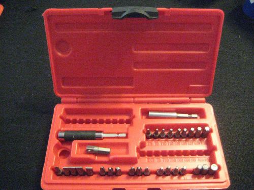 Snap-on tools 30 pc. screwdriver bit set starter set for sdm410 sdm400a  1141213 for sale