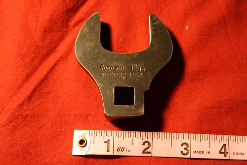 SNAP ON TOOLS GSC042 US MADE 1/2&#034; DR 1 5/16&#034; CROWFOOT WRENCH MECHANICS #5