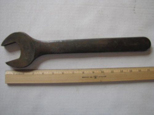 UNMARKED 1 5/8&#034; Open End Wrench Used