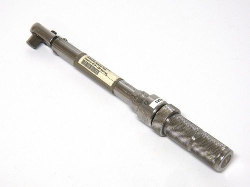 Precision Instruments 3/8&#034; 40-200 In Lb Reversible Torque Wrench ....4-4-1