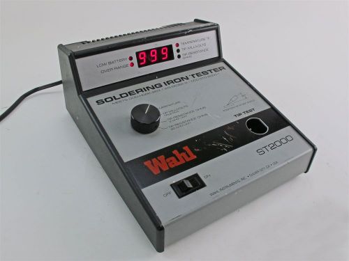 Wahl ST2000 Soldering Iron Tester