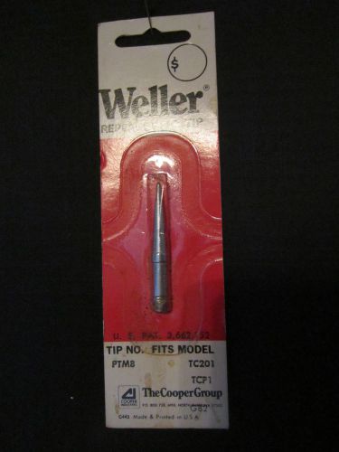 Weller PTM8 Soldering  Replacement Tip  for TCP / TC201 Irons
