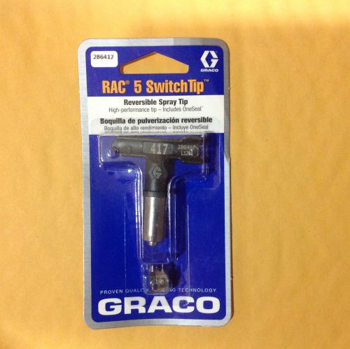 Graco 286417 Rac 5 SwitchTip Airless Sprayer Spray Tip #417