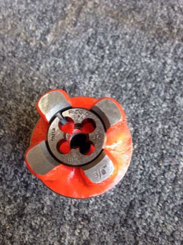 Ridgid 37620 3/8&#034; Manual Bolts Die Head No. OORB