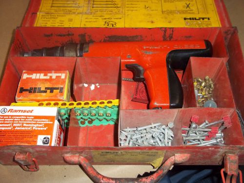 HILTI DX350, Kit with Extra Piston &amp; Misc.... Clean, Good Working Condition