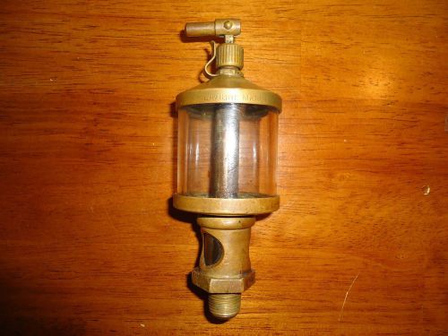 Lavigne mfg co detroit michigan brass oiler no 2 - steam punk decor for sale