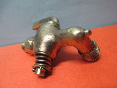 old brass blow off valve petcock hit &amp; miss gas engine steam engine farm tool