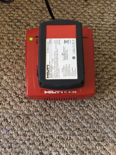 Hilti C 4/36 Charger With Battery
