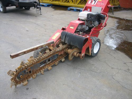 Barreto 1324d walk behind trencher  gas powered , 13hp 2-3&#039; dig hd for sale