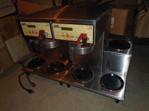 CURTIS CONCOURSE ALP6GT12A003 DOUBLE COFFEE BREWER MAKER 6 HOTPLATES ALPHA 3GT