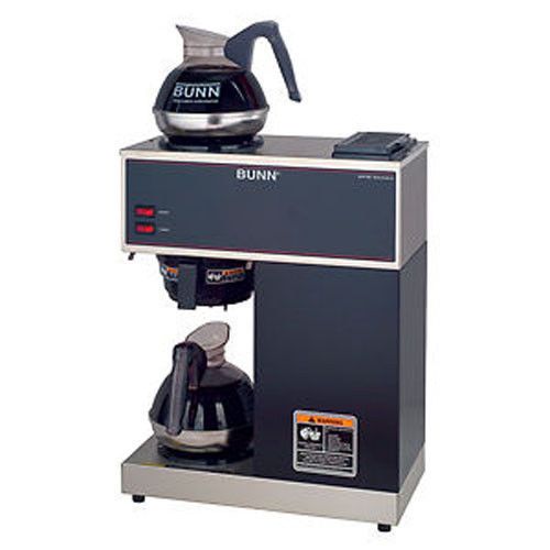 Bunn vpr pourover coffee machine and 2 metal decanters  33200.0002 for sale