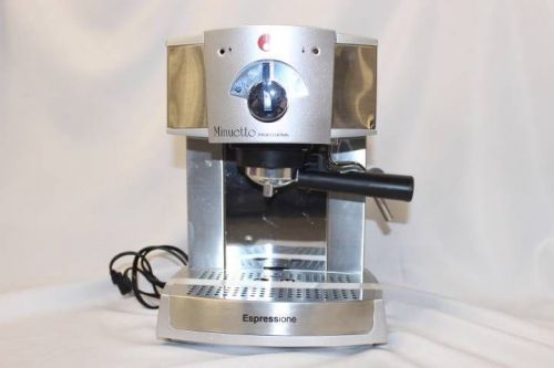 Espressione - Cafe Minuetto Espresso Maker - Silver