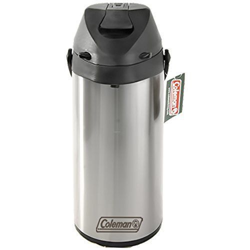 NEW Coleman Stainless Steel Air Pot  1.9-Liter  Silver