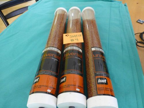 Iwt universal ionxchanger mod1 filter element water treatment cartridge lot of 3 for sale