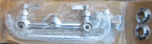 NEW Fisher Mfg - 3253 Adjustable Pantry Faucet; 8&#034; Ctr Wall 12&#034; Noz