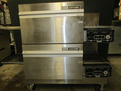 LINCOLN IMPINGER 1132 DOUBLE STACK  CONVEYOR OVENS  ELECTRIC