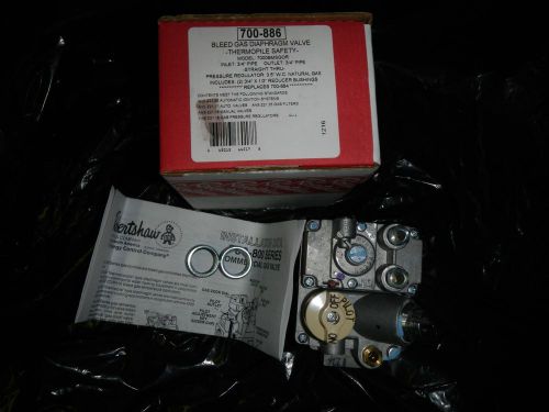 Robertshaw 700-886 bleed gas diaphragm valve 7000bmsgor 334-541-001 700-884 for sale