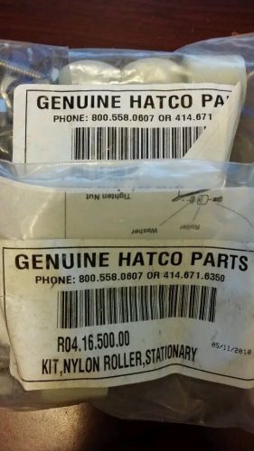 Hatco genuine parts R04.16.500.00 KIT, NYLON ROLLER, STATIONARY