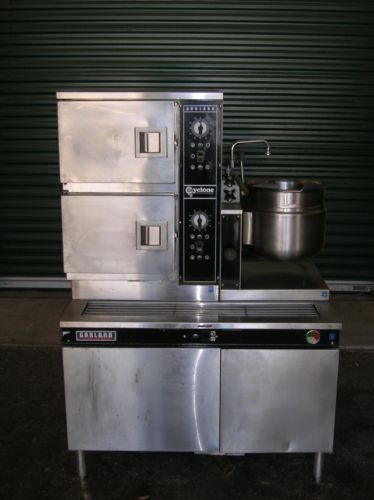 GARLAND CYCLONE CONVECTION STEAMER KETTLE &#034; NICE ! ! ! ! ! &#034;