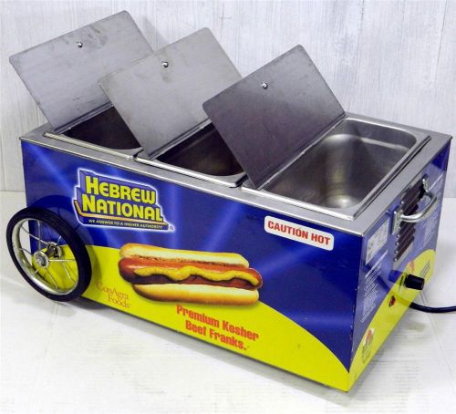 Creative serving hot dog steamer food warmer cooker hebrew national counter top for sale