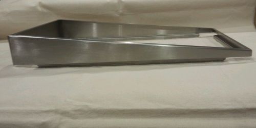 Vollrath - 19196 - Full Size Stainless Steel Angled Adapter Plate