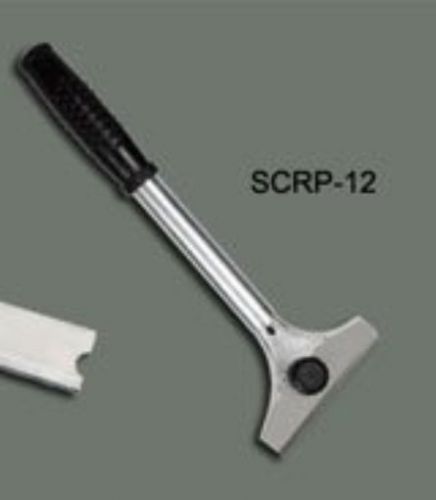 Winco SCRP-12 12-Inch Grill Scraper with 4-Inch Blade and Rubber Handle