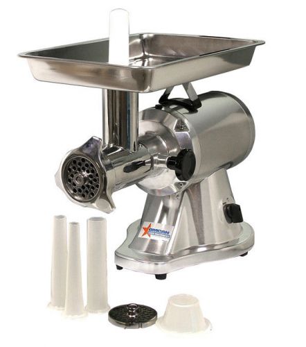 Omcan fa22 commercial countertop electric meat grinder for sale